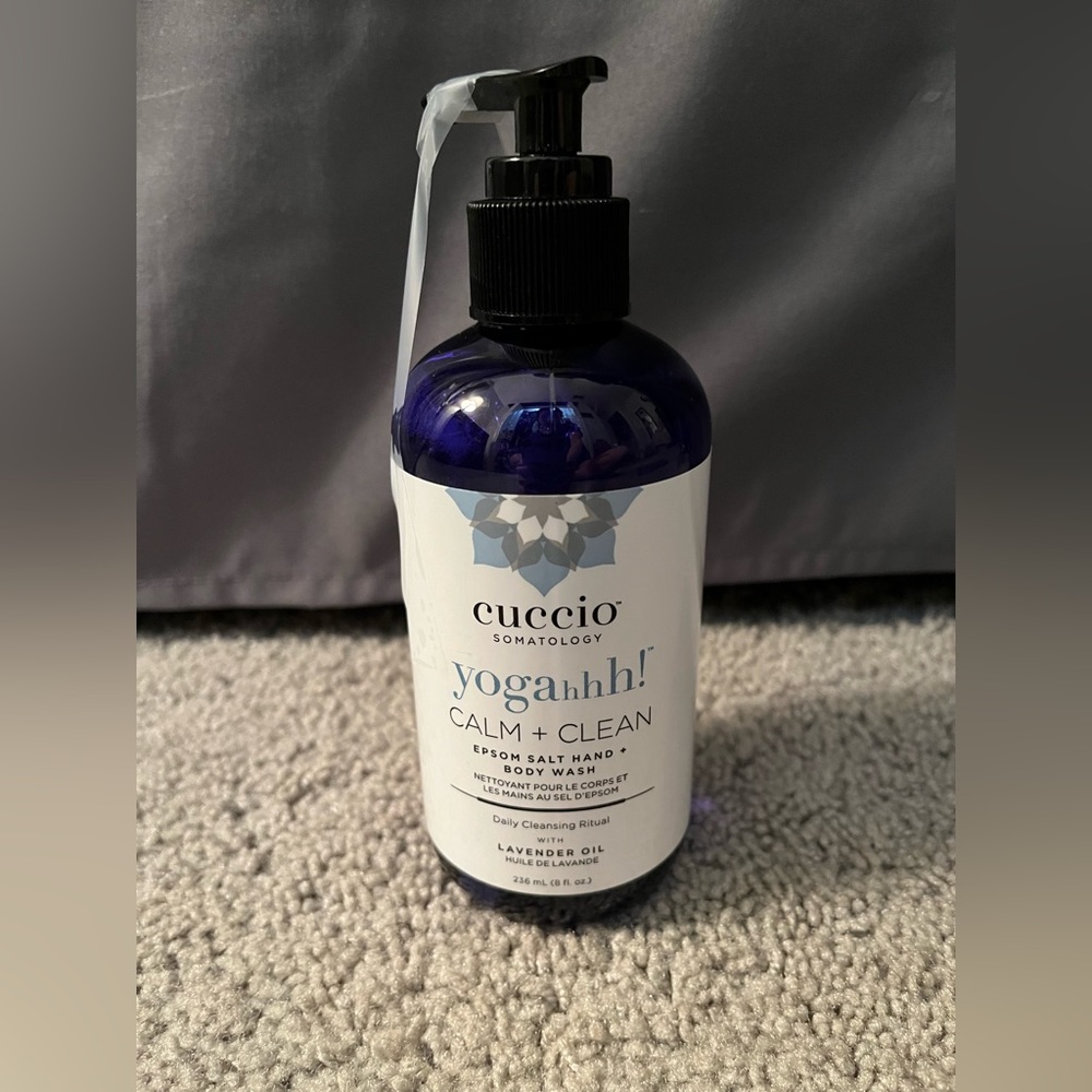 NEW Cuccio Somatology Yogahhh Epsom Salt Hand and Body Wash